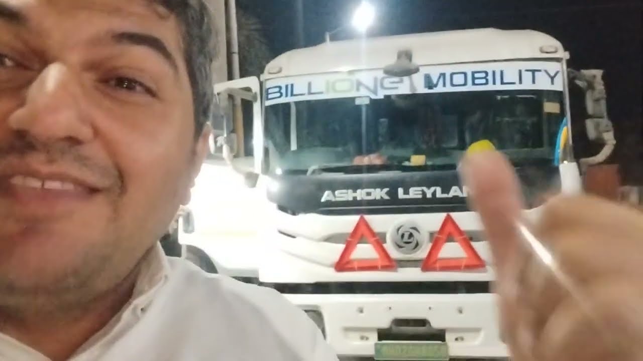 EV Truck charging on Indian Highway