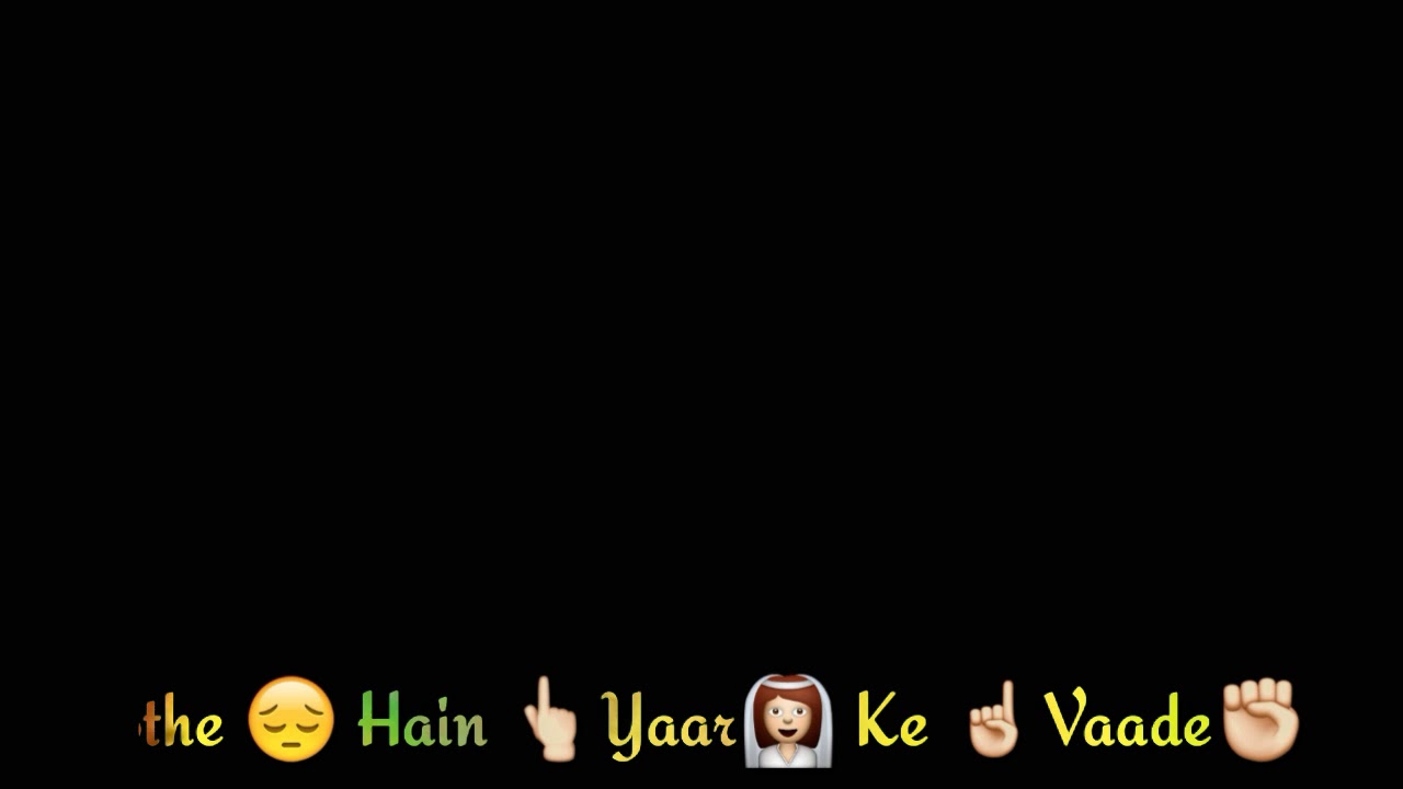 Sach kha raha hai dewana.. #Blackscreenvideos