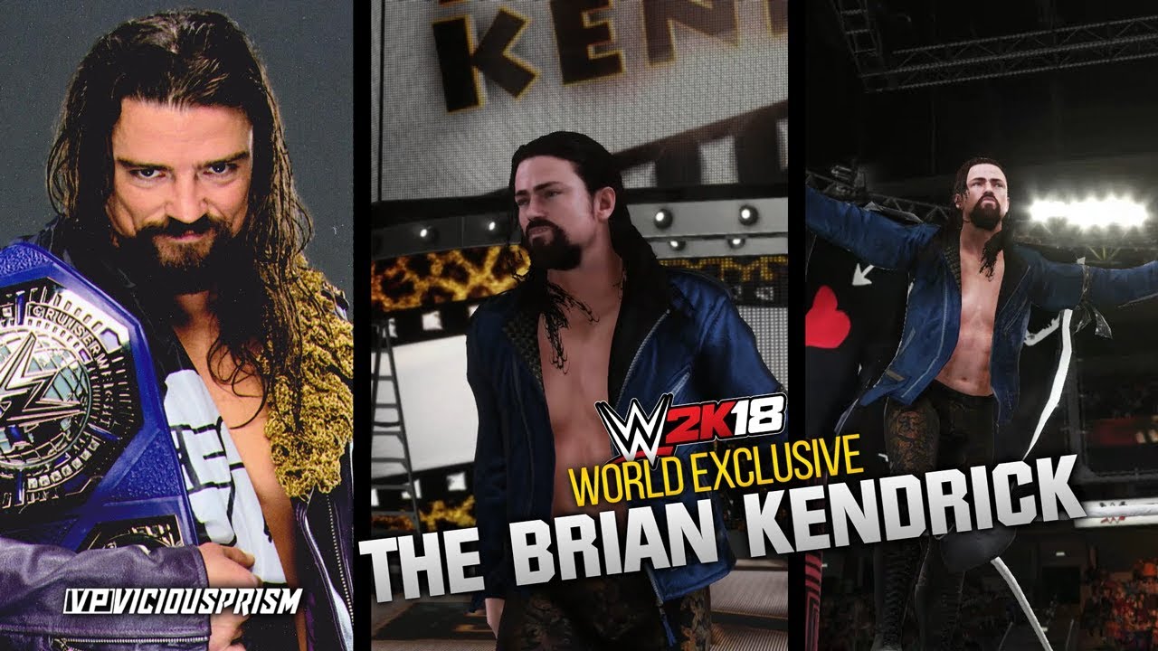 WWE 2K18 WORLD EXCLUSIVE | The Brian Kendrick Entrance (TLC Arena)