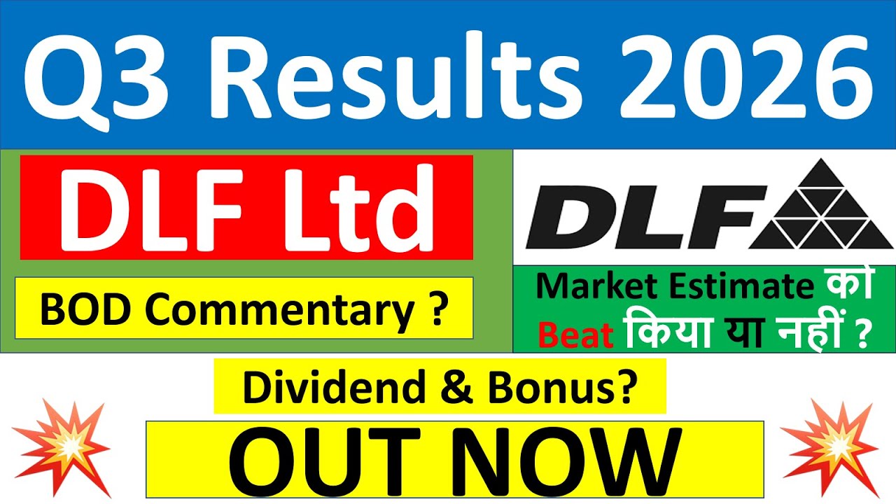 DLF q3 results 2026 | DLF results today | DLF Share News | DLF Share latest news today