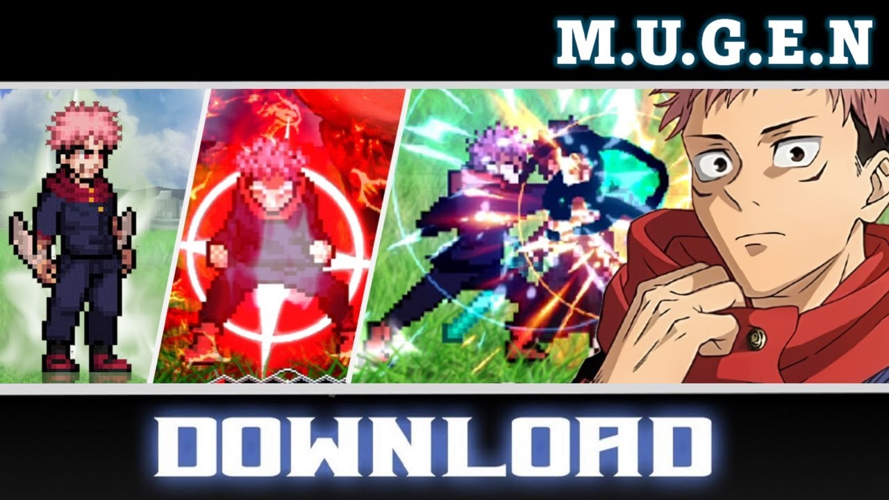 🔰 Yuji itadori (V.5) JUS By xenodar123 - MUGEN JUS CHAR
