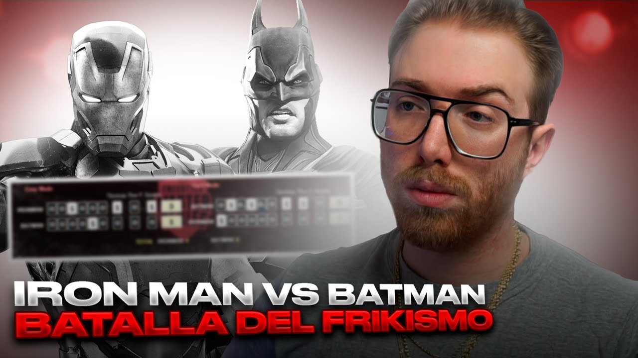 RODRIGO QUESADA VOTA LA ÉPICA BATALLA DEL FRIKISMO DE IRONMAN VS BATMAN