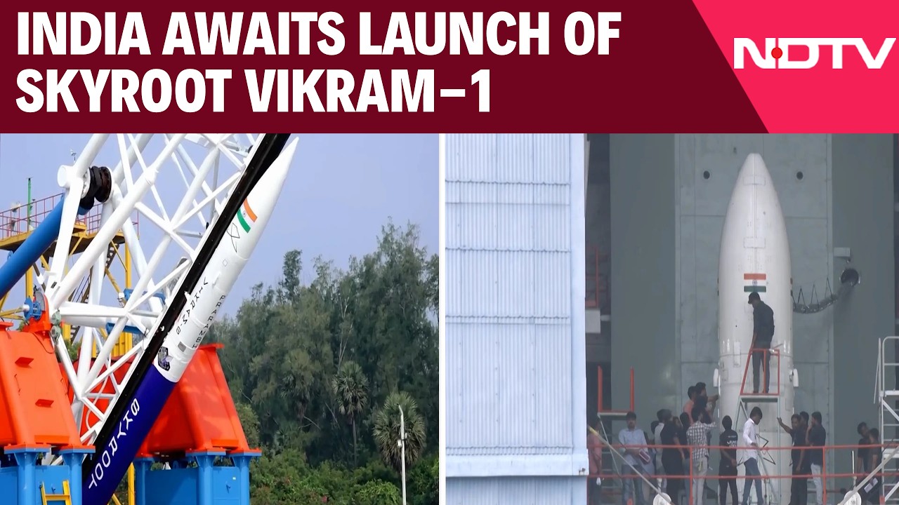 Запуск Skyroot Vikram-1 | Индия ожидает старт первой частной орбитальной ракеты