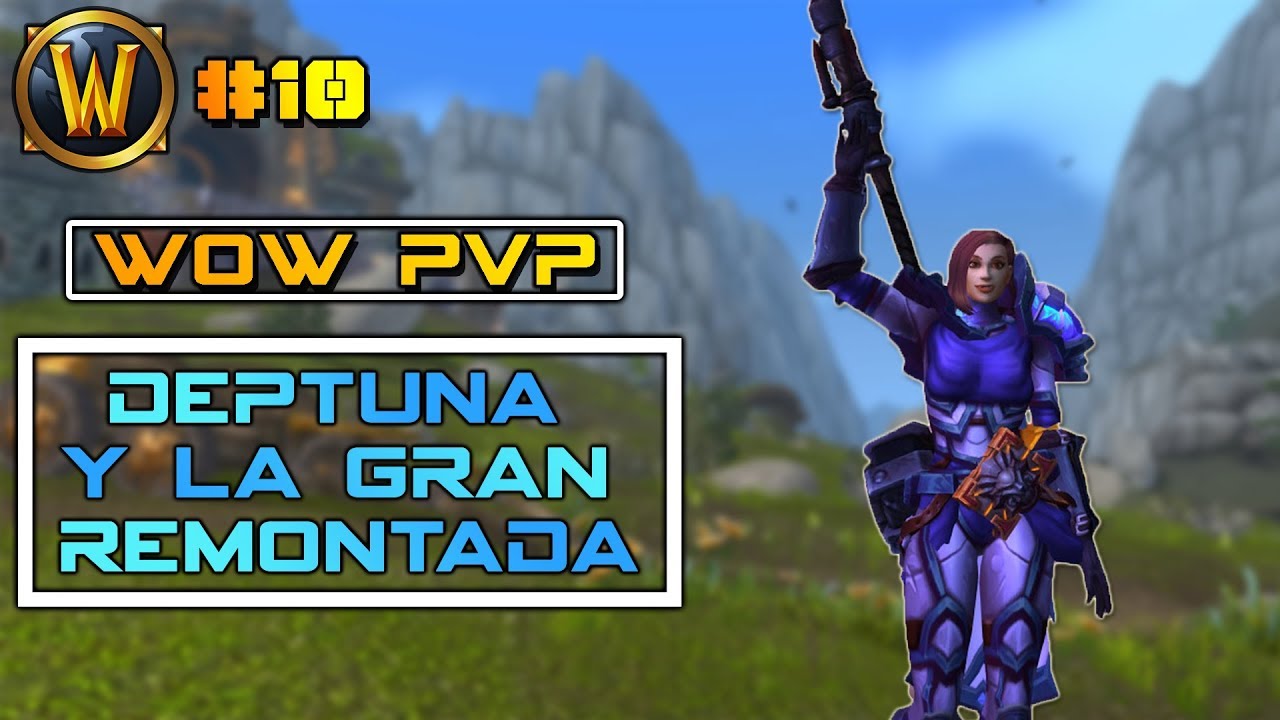 WOW LEGION PvP 7.3 - Paladín Heal | Deptuna REMONTA la BG | Gameplay Español