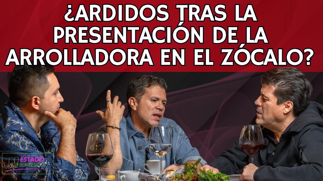 ¿Envidia? Jorge Medina y Josi Cuén hablan sobre la presentación de la Arrolladora en el Zócalo
