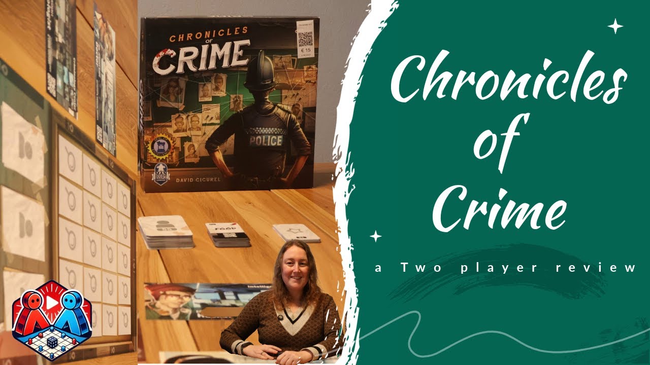 Chronicles of Crime Board Game Review | Scan, Solve, Deduce