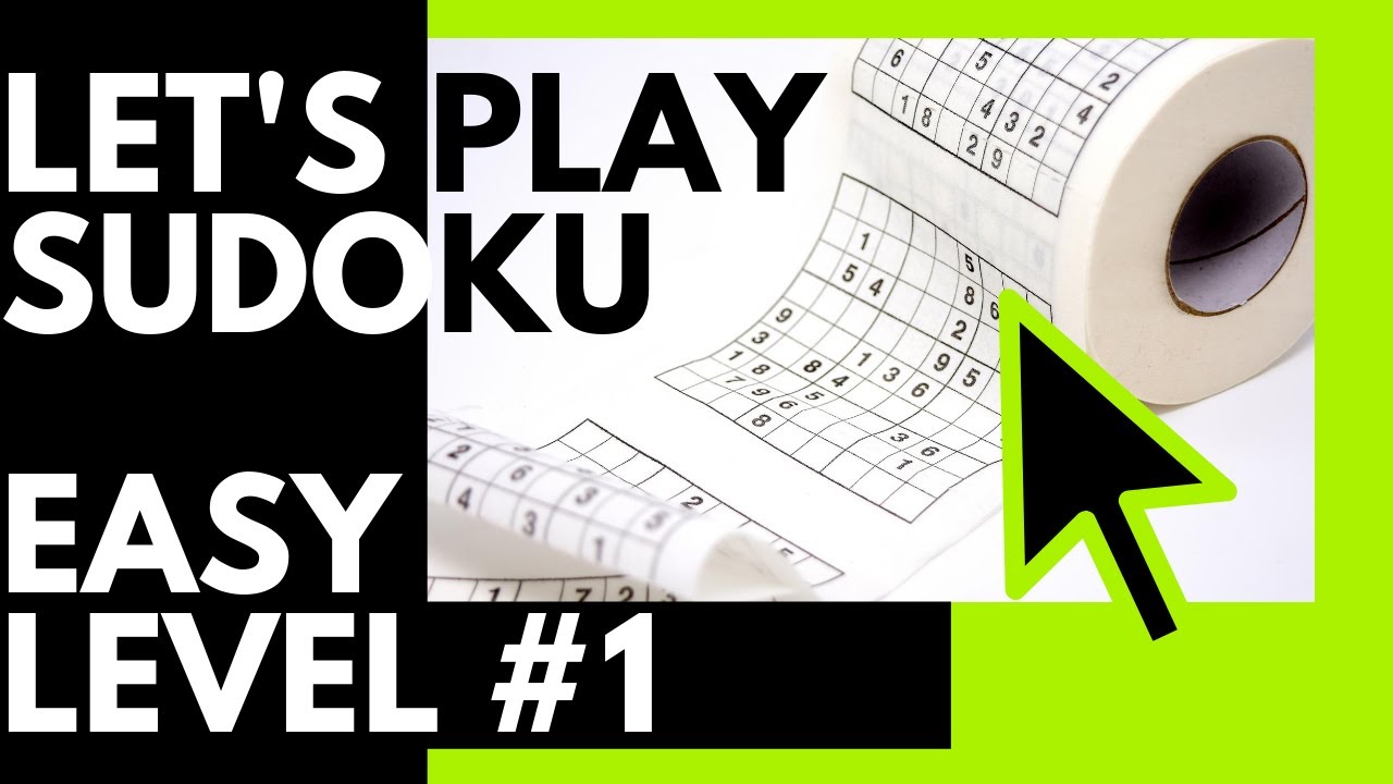 Let's Play Sudoku Easy Level in 2020 | Math Tutor Edu | Sudoku #1