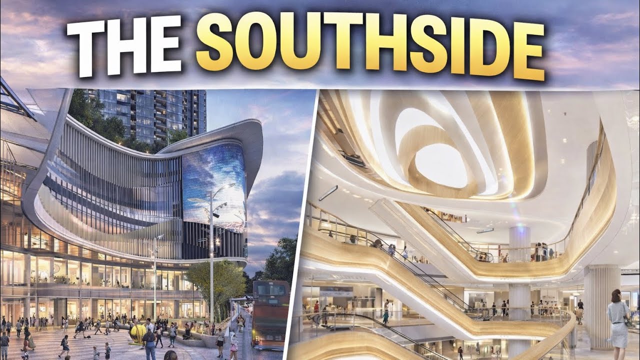 The &ldquo;SOUTHSIDE&rdquo; mall in Wong Chuk Hang , Hong Kong 📍