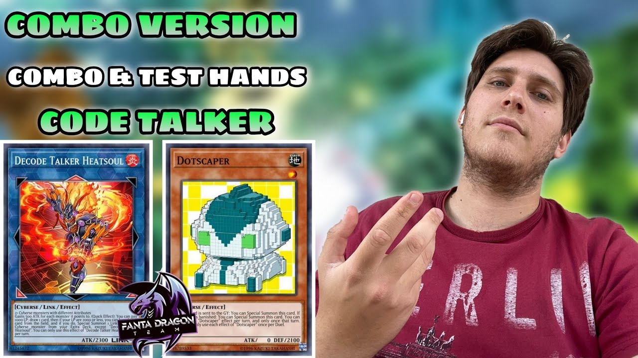 CODE TALKER DECK PROFILE + COMBO & TEST HANDS!! - William Lorenzatto - [Yu-Gi-Oh! ITA]
