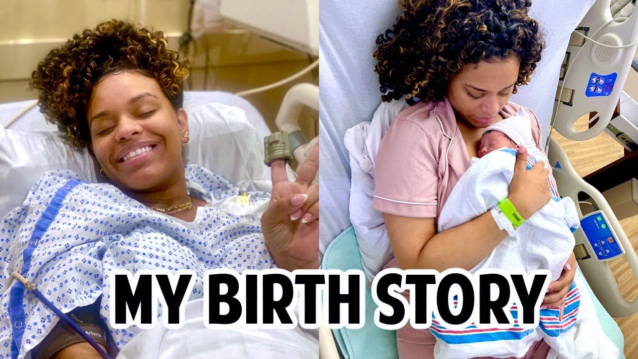 MY POSITIVE BIRTH STORY AS A FIRST TIME MOM *with photos* | GRWM
