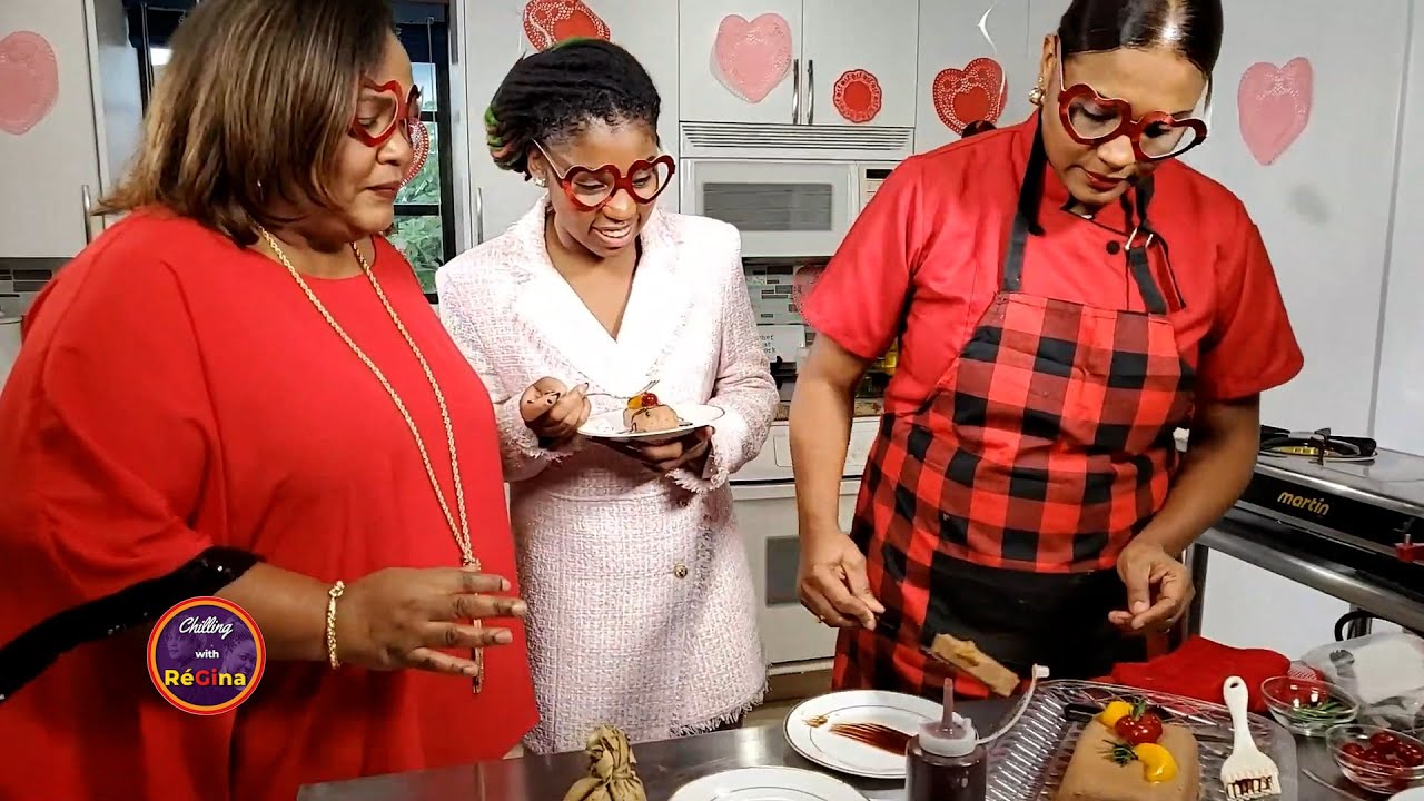 Chilling with ReGina-Season 4-Episode 1| Menu Marquise au Chocolat | Guest: Tafa Mi-Soleil