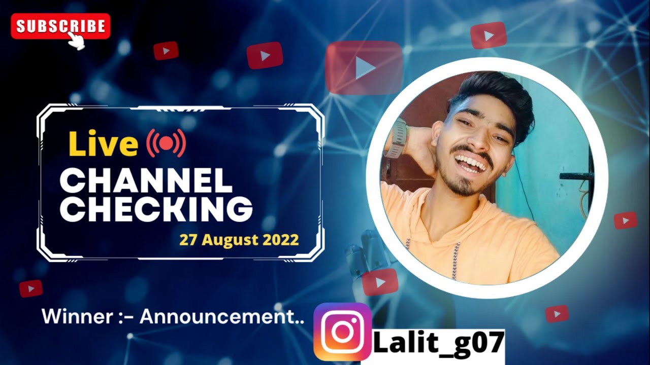 Sabka channel Check hoga Live  | 28 August 2022 By Lalit smart tips