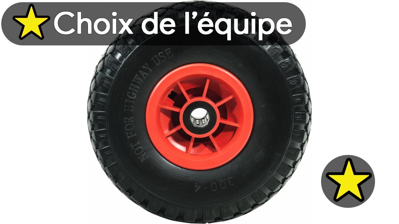 🏆 TOP 3 MEILLEUR ROUE PLEINE INCREVABLE POUR BROUETTE 2025