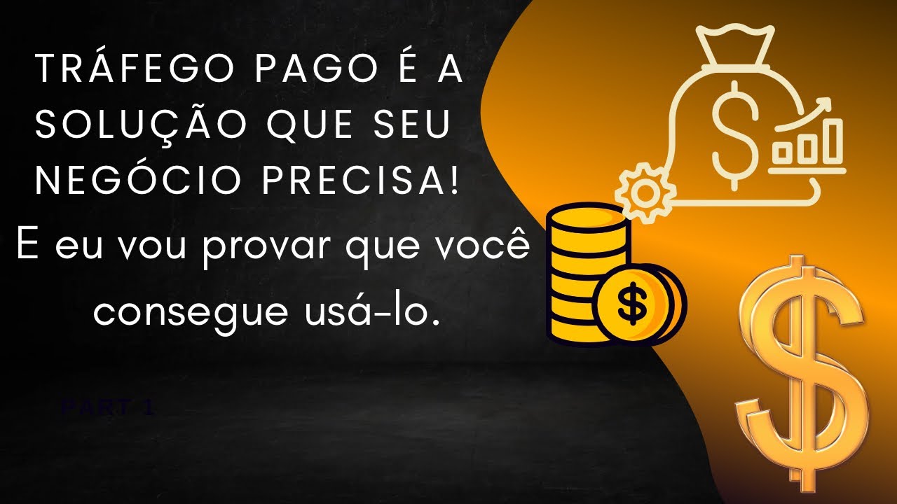 TRÁFEGO PAGO É A SOLUÇÃO QUE SEU NEGÓCIO PRECISA — E EU VOU PROVAR QUE VOCÊ CONSEGUE USÁ-LO AGORA! 