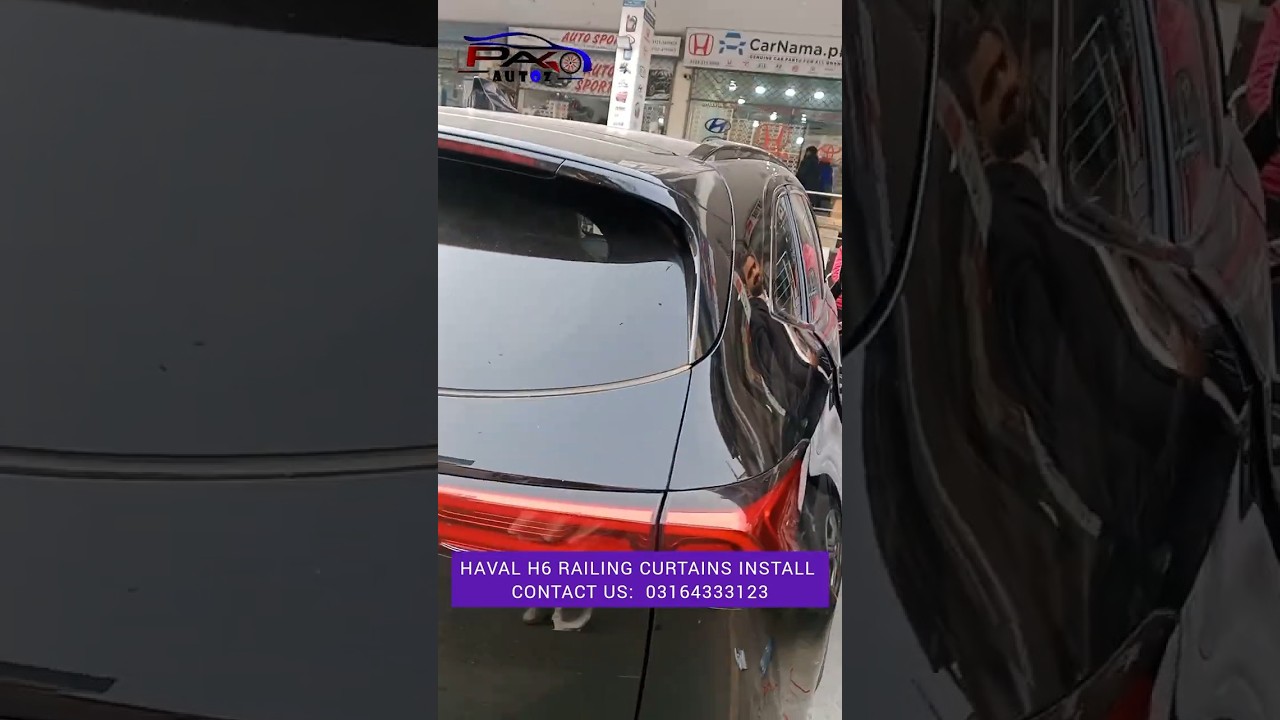 High Quality Railing Curtains installation | Railing Curtain Install Haval H6 