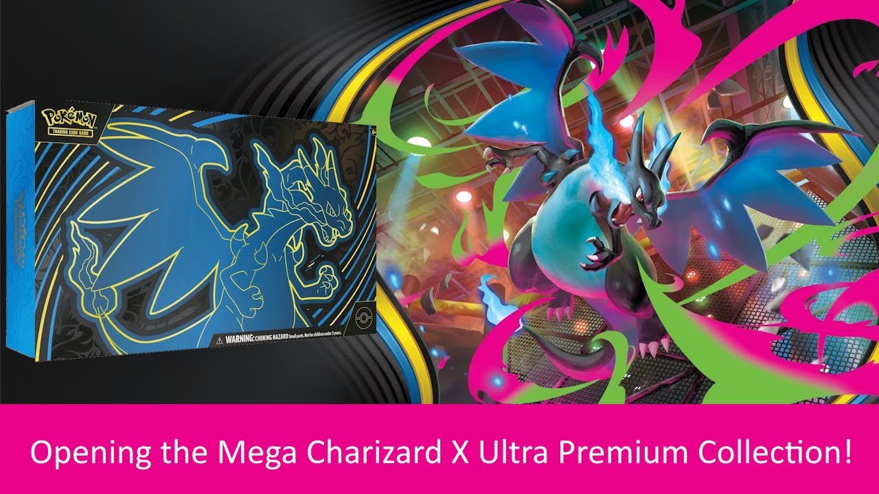 Lets open the Mega Charizard X Ultra Premium Collection!