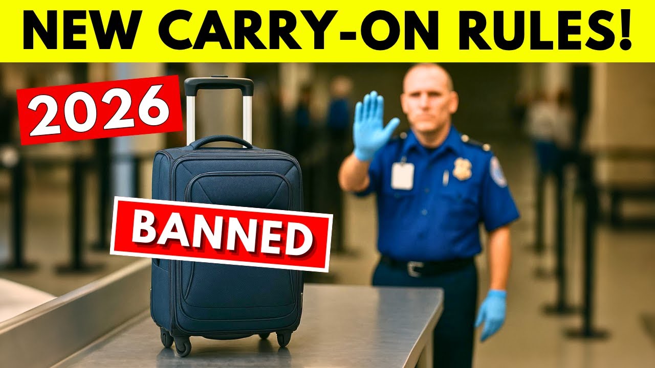 Don't Get Caught at TSA! (NEW Carry-On RULES for 2026)
