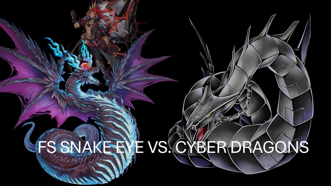 Fiendsmith Snake Eye Vs. Cyber Dragon YuGiOh TCG SEPT2024
