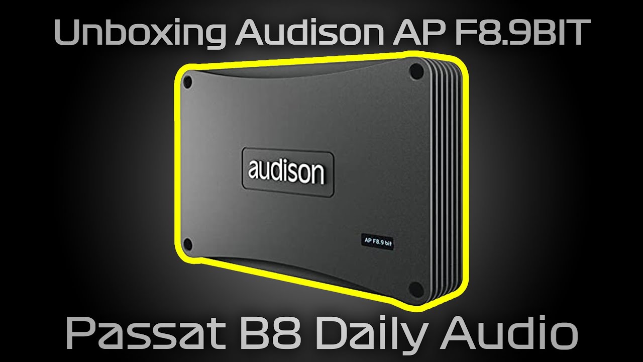 UNBOXING AUDISON FORZA AP F8.9BIT - Amplificator si procesor de sunet 9 canale!!!