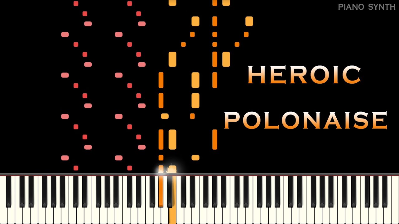 Chopin &ndash; Heroic Polonaise Op. 53 in A Flat Major // Piano Tutorial