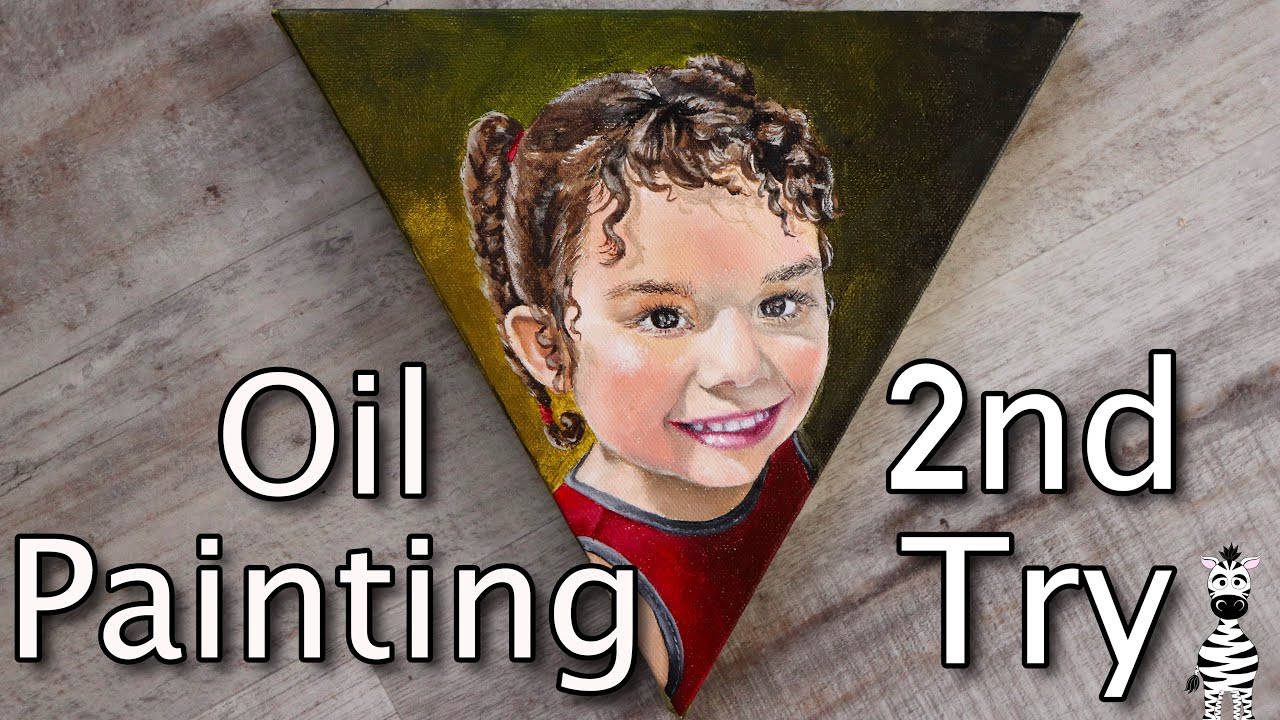 Oil Painting TEST 2! Painting My Daughter