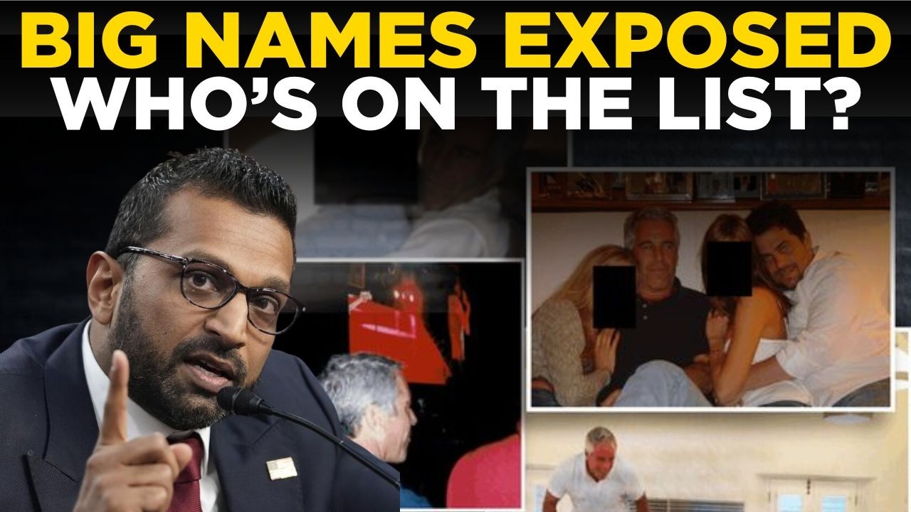 LIVE: Kash Patel Names Top Figures Who Could Face Arrest, Shockwaves in D.C.!
