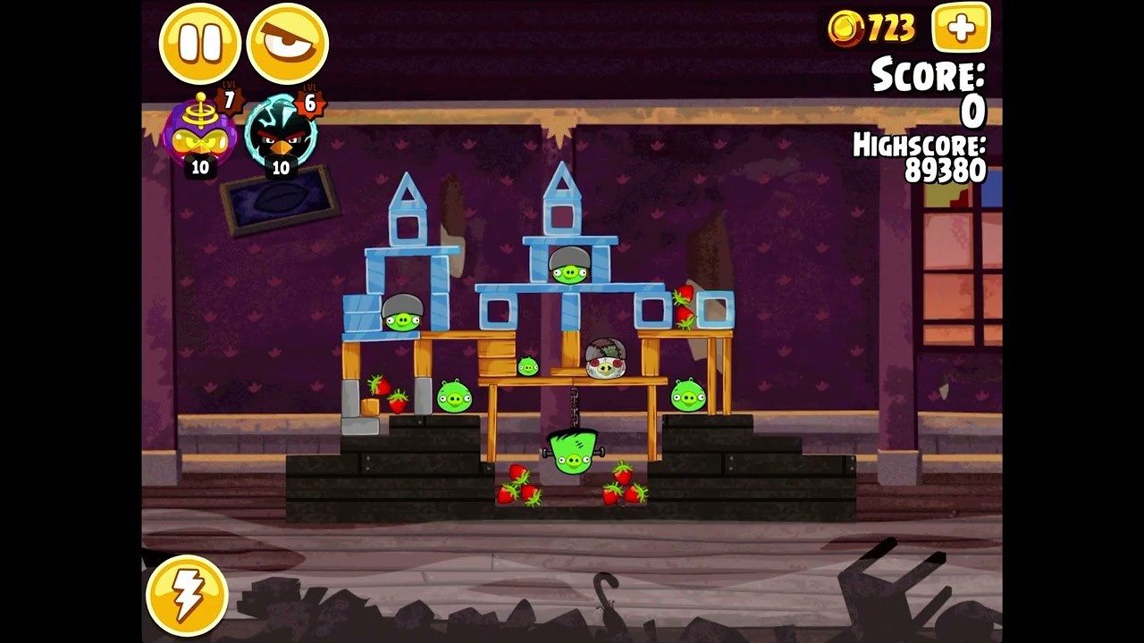 Angry Birds Seasons Haunted Hogs 🦇 All Levels