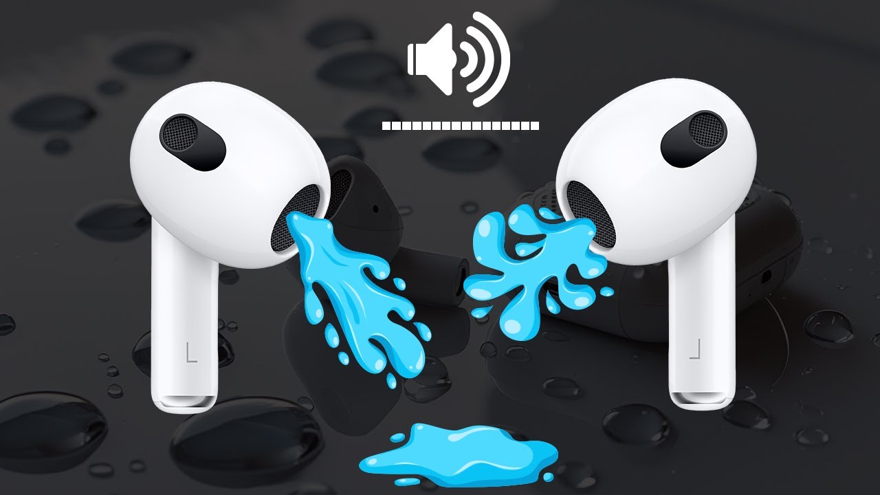Sound To Remove Water From Airpods