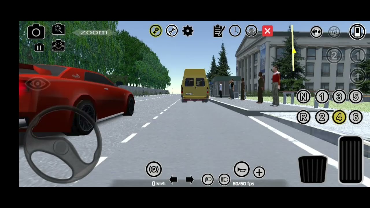 Еду на Газеле отвозить людей Из Суздаля в Экскурсионный | Proton bus simulator