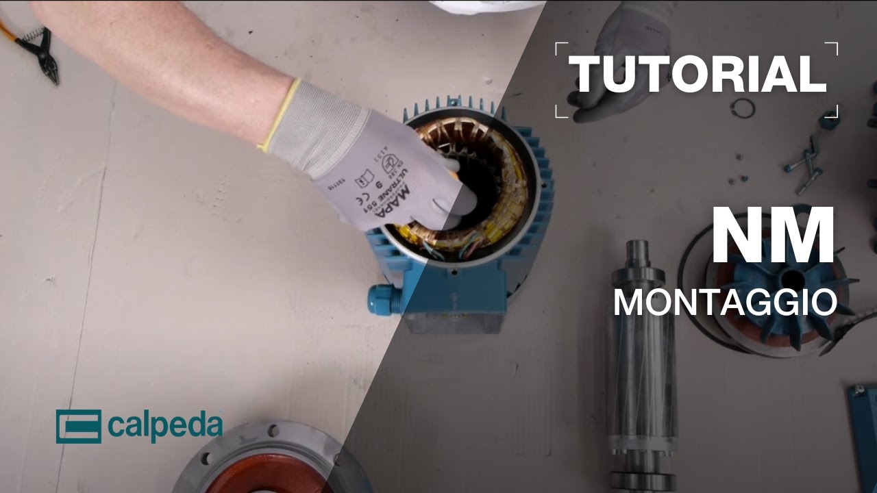 Come montare le pompe centrifughe NM in 23 passi