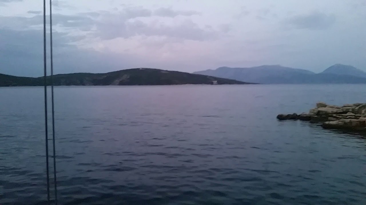 Morning after a great BBQ secret spot Meganisi - Sailing Adventures Lefkada