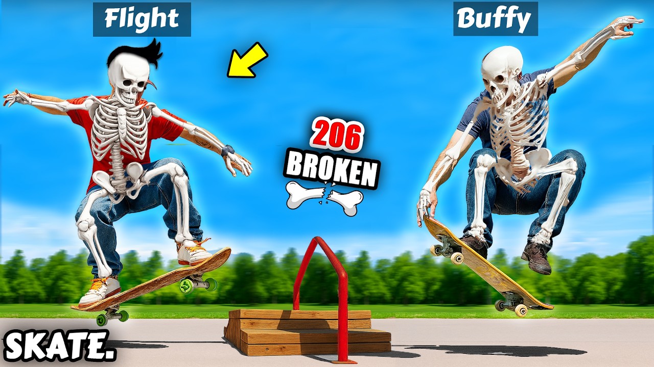 I CHALLENGE FLIGHT GAMER SKATEBOARD in SKATE GAMEPLAY😱