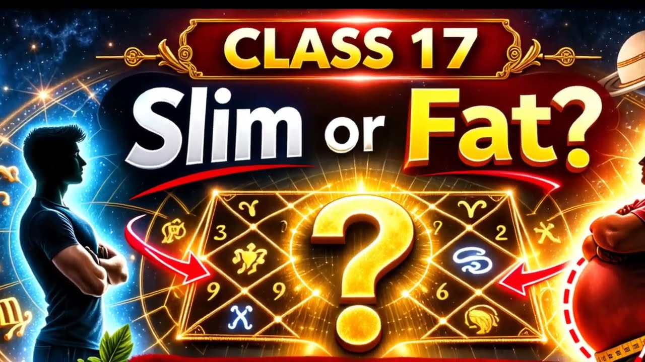 Slim or Fat? How to Predict Body Type from Kundali | Lagna & Elements