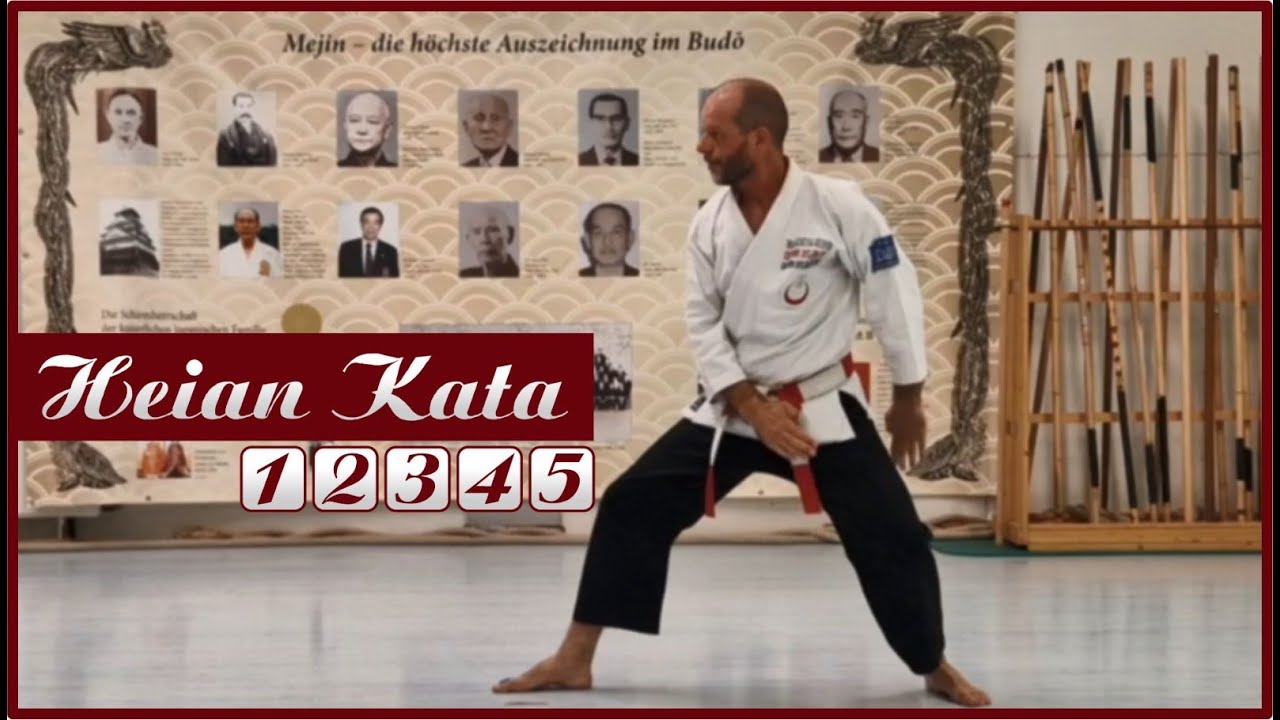 Shotokan Karate Kata: Heian 1-5