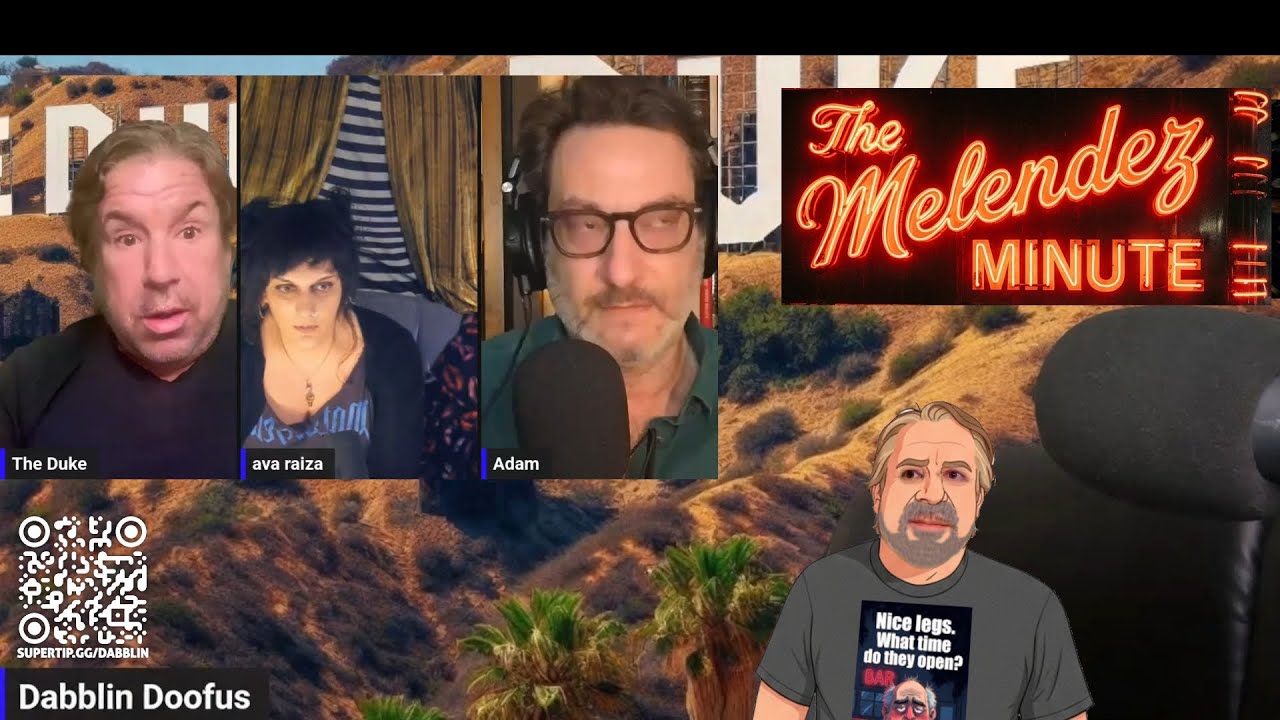 Adam Busch Reams Stuttering John a New Butthole - The Melendez Minute January 15, 2026