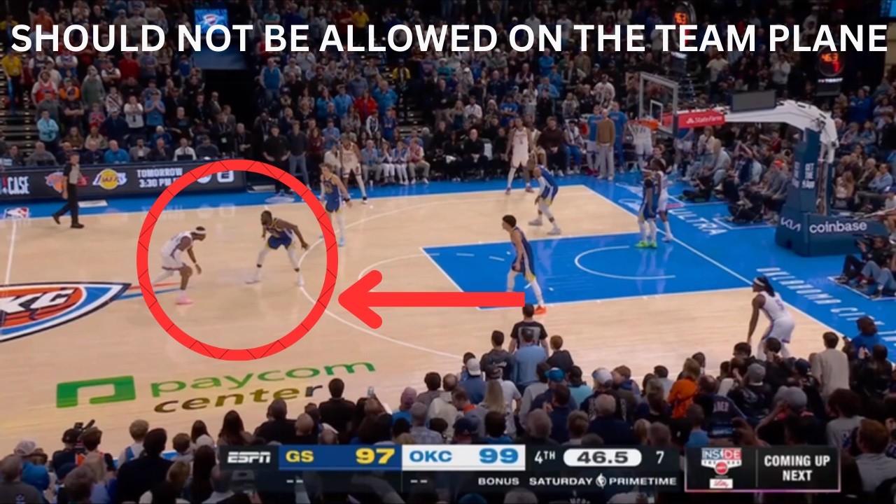 STEVE KERR should not be allowed on the team plane vs. THUNDER
