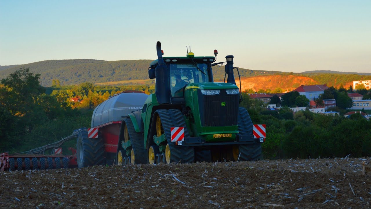 💚Green MONSTER😈 on field l John Deere 9620RX l sejba pšenice l Donau Farm Kalná nad Hronom l
