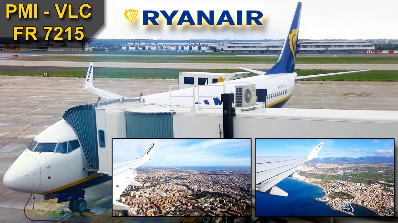TRIP REPORT | Ryanair | Sky Interior Boeing 737  | Mallorca - Valencia