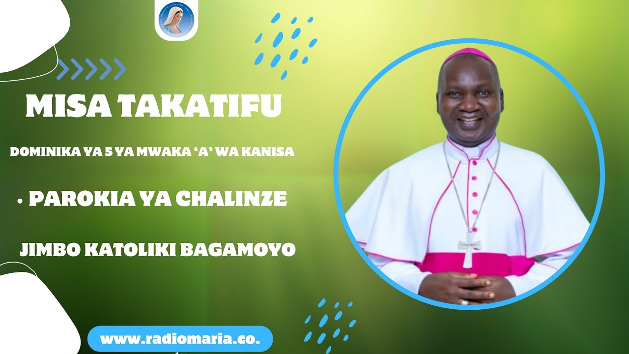 #LIVE || MISA TAKATIFU YA DOMINIKA YA 5 YA MWAKA 'A' WA KANISA, PAROKIA YA CHALINZE - BAGAMOYO