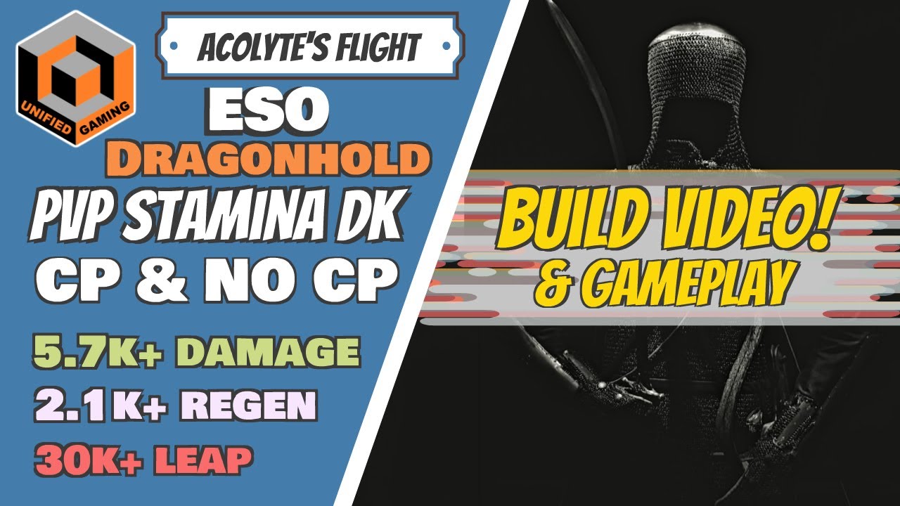 ESO Stam DK PvP Build & Gameplay | Elder Scrolls Online