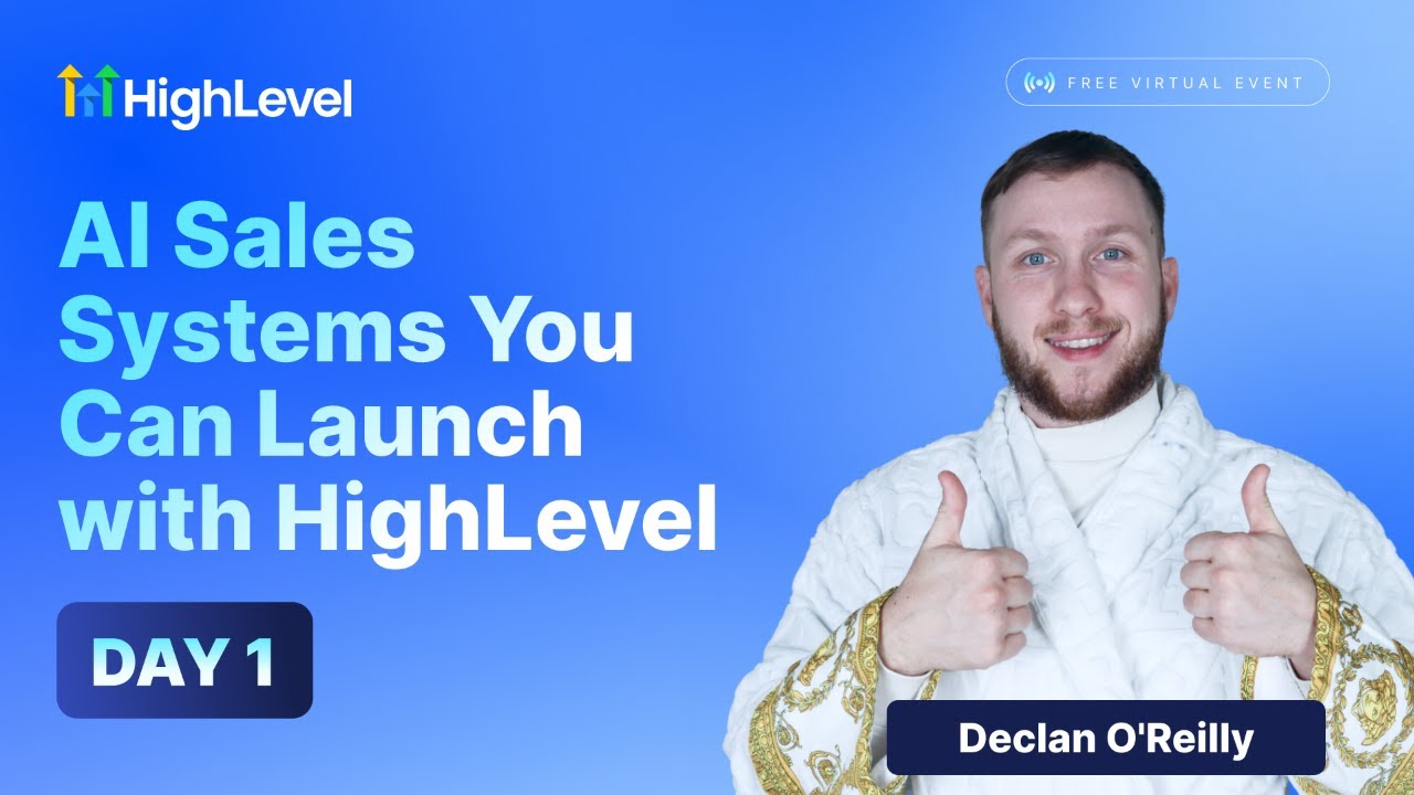 Day 1 - AI Sales Systems You Can Launch with HighLevel