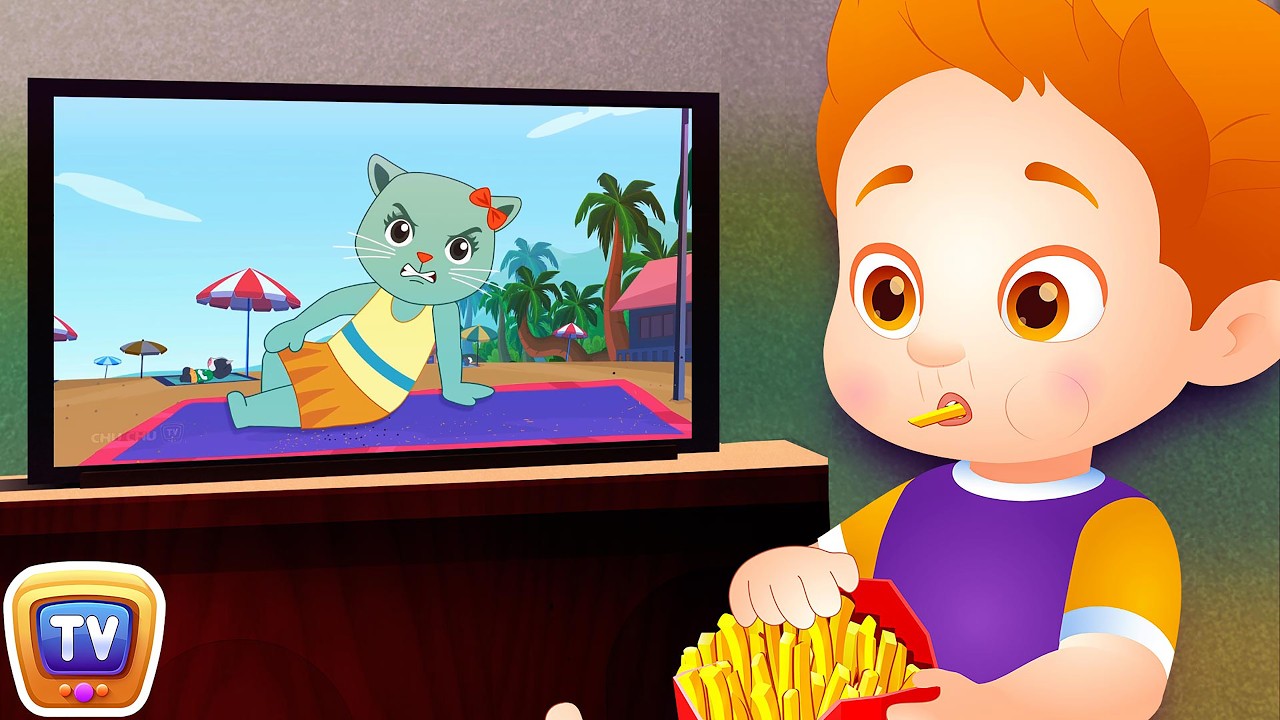 ChaCha Watches Too Much TV + More Good Habits Bedtime Stories & Moral Stories for Kids &ndash; ChuChu TV