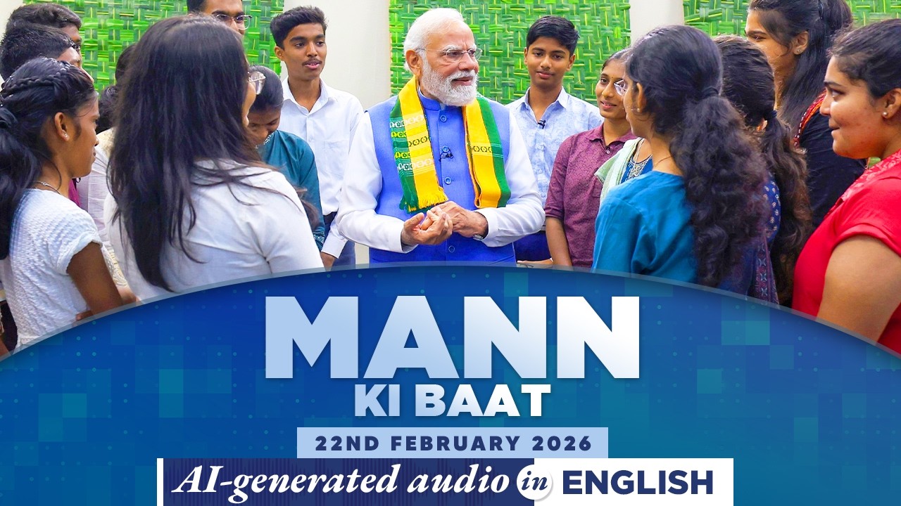 Mann Ki Baat English Edition - in PM Modi’s voice | 131st Episode | AI Generated