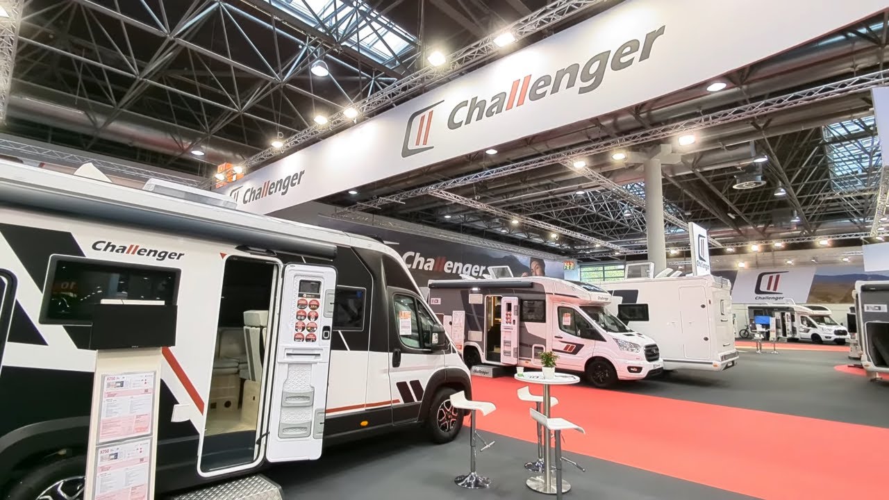 Unser Messerundgang bei Challenger mit den Neuheiten für das Modelljahr 2025 auf dem Caravan Salon.