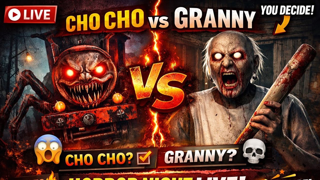 Cho Cho vs Granny 😱 | Horror Games Live | Tum Decide Karoge! #shortslive #shortsfeed #horror #new