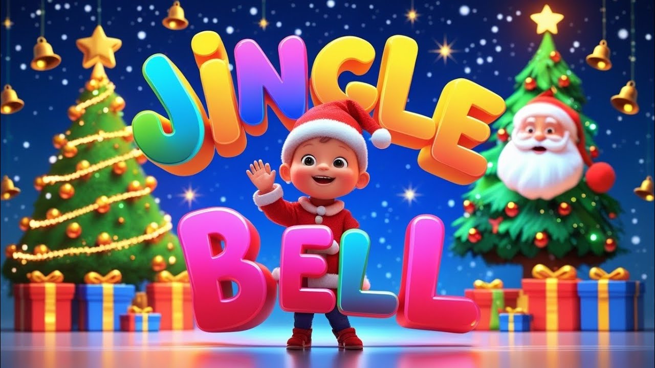 Jingle Bell Jingle Bell 🎵 | Christmas Songs for Kids | Santa Dance Rhyme | Rhymes Planet Kids