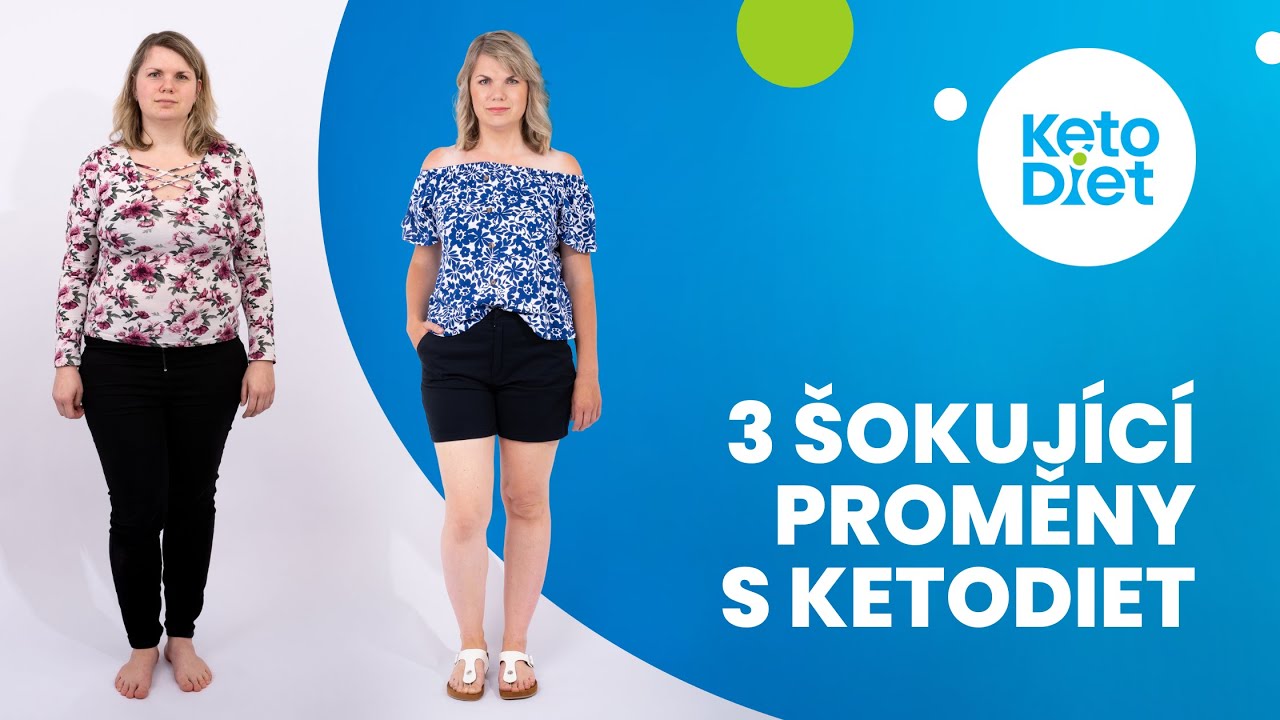 3 úžasné proměny s KetoDiet. Šokující před a po!
