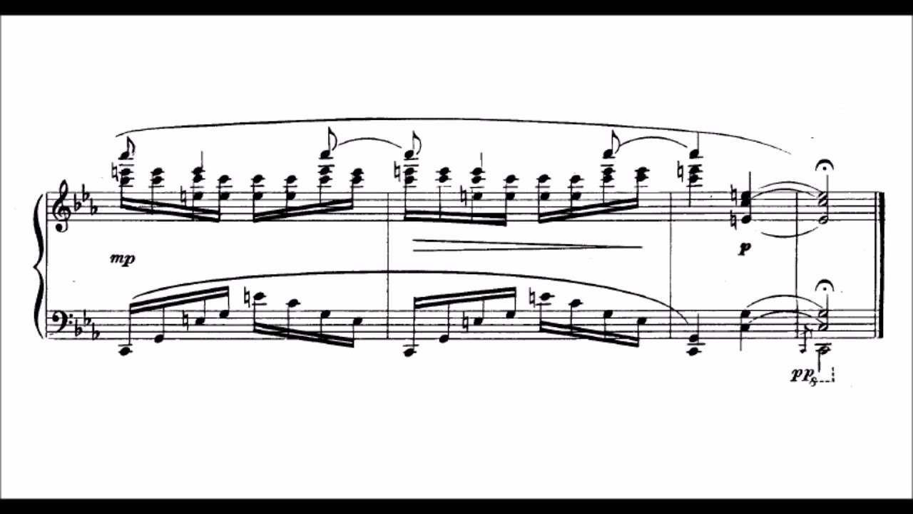 Nikolai Medtner - 4 Lyrical Fragments Op. 23 (audio + sheet music)
