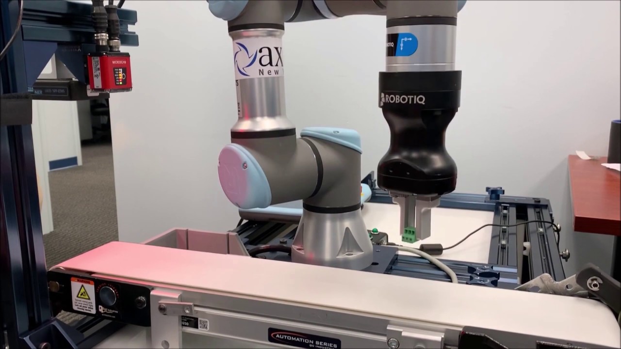 Universal Robots Conveyor Tracking with Vision