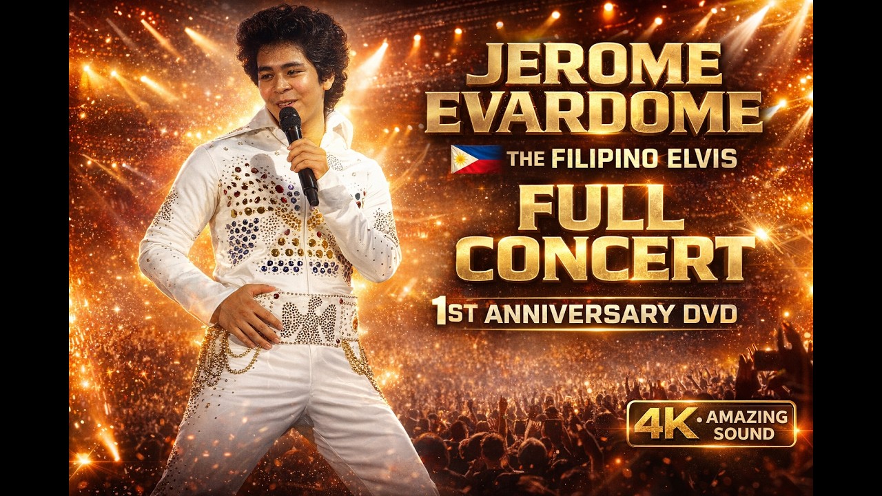Jerome Evardome  FULL Concert | The Filipino Elvis &ndash; 1st Anniversary (Official 4K DVD)